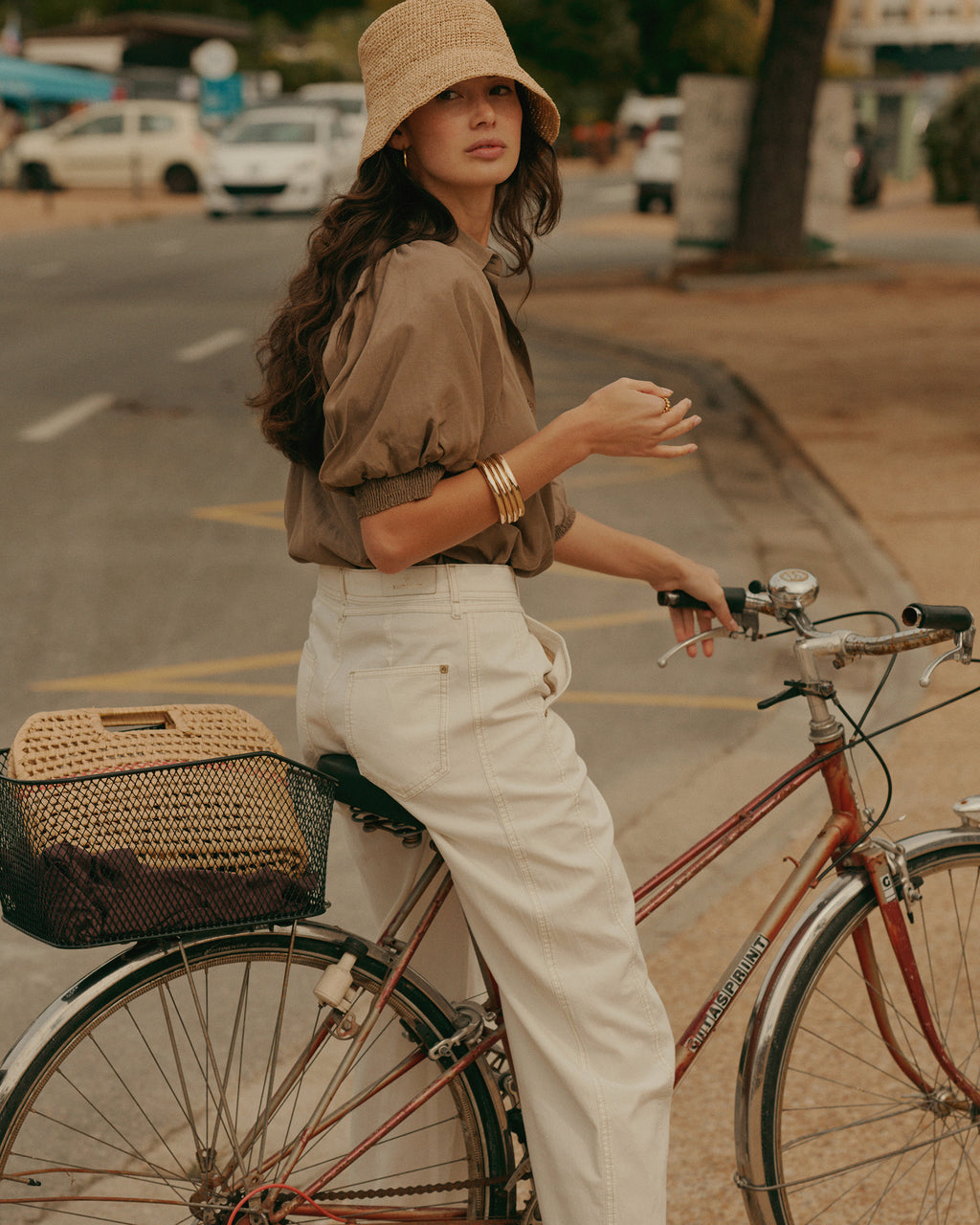 Loose cocoonfit broek