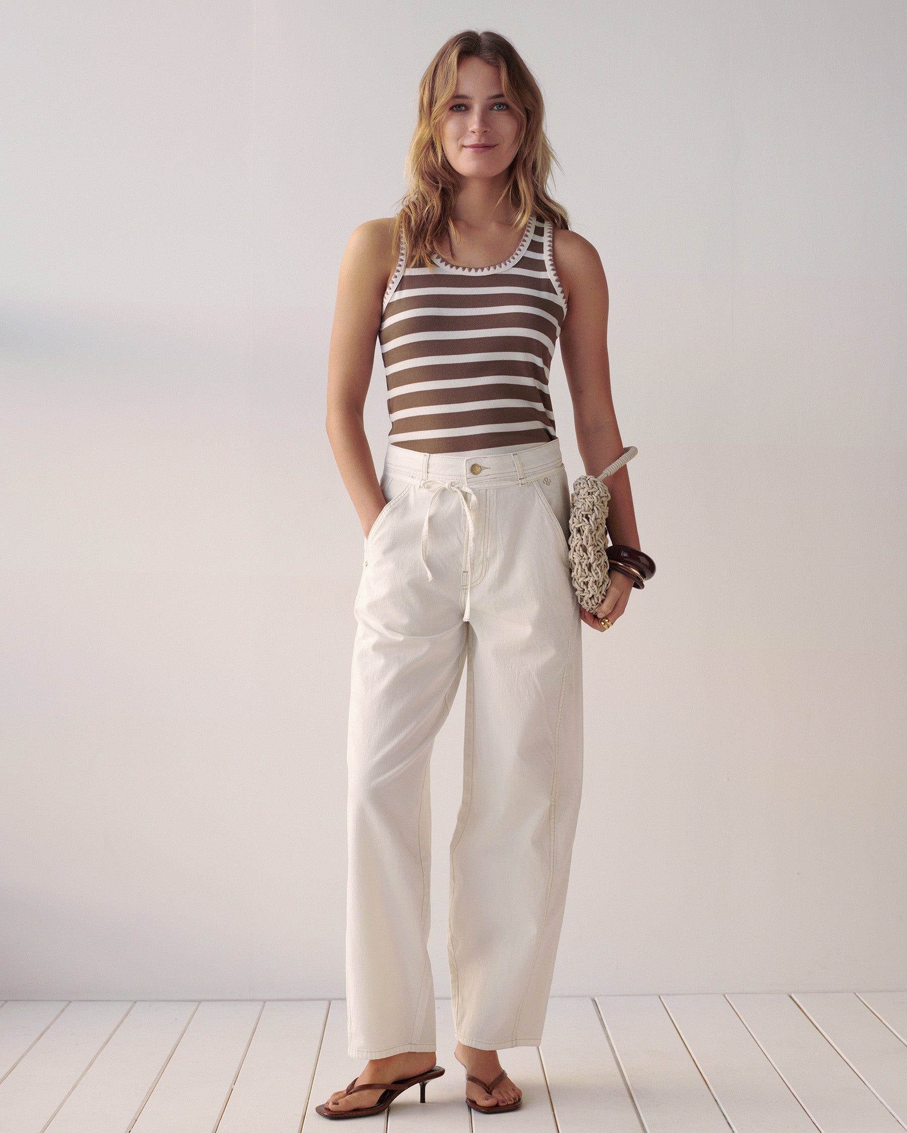 Loose cocoonfit broek