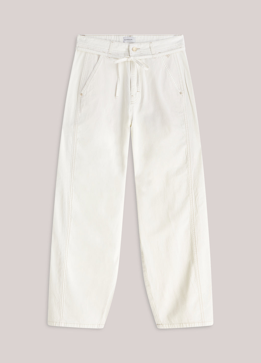 Loose cocoonfit broek