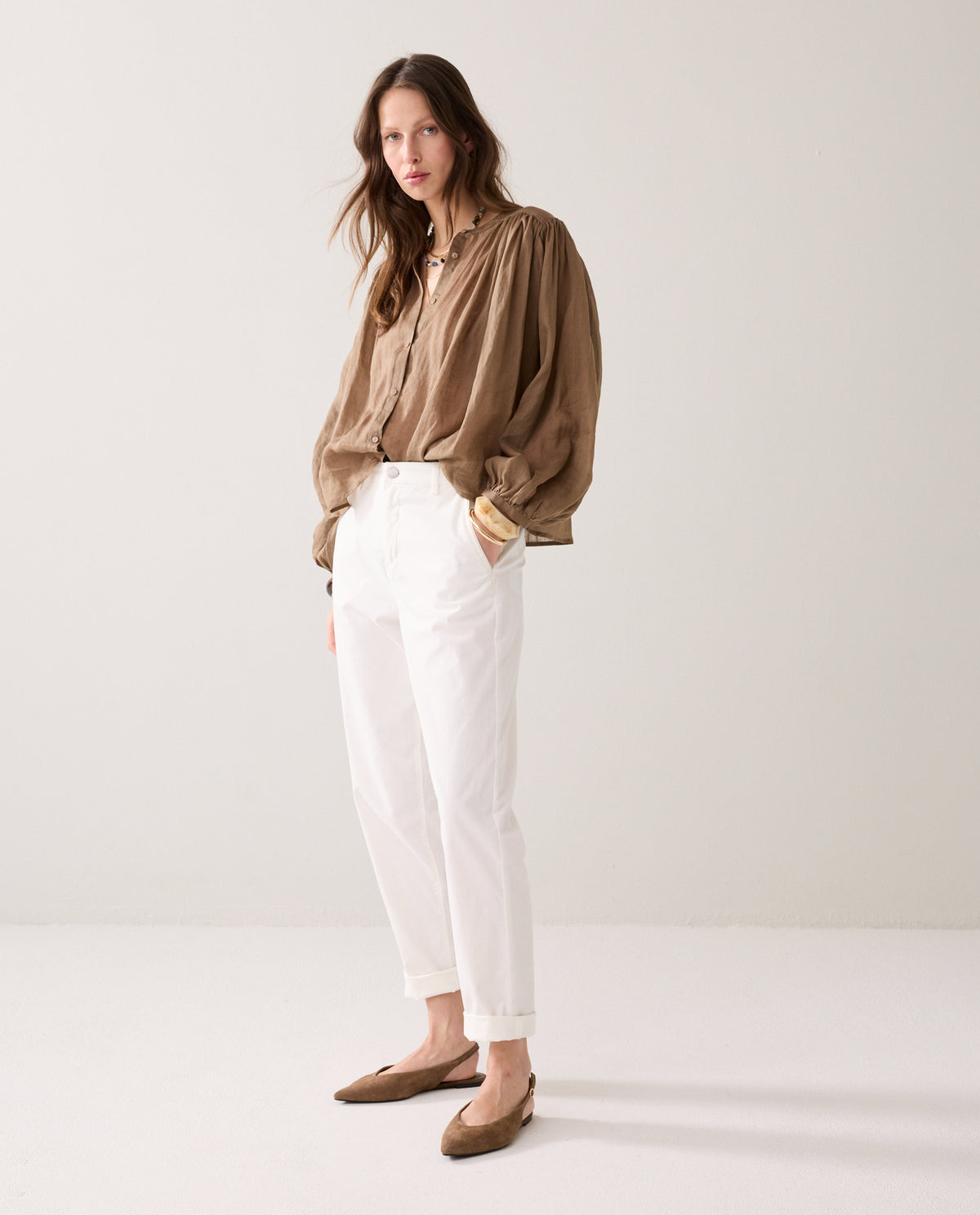 Tapered fit chino