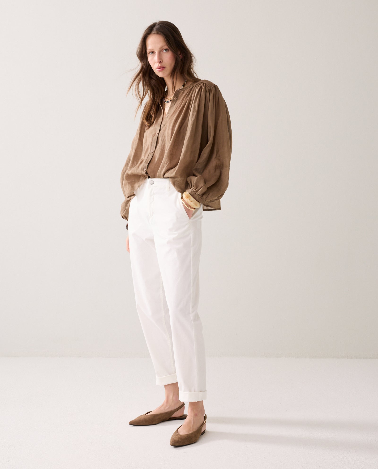 Tapered fit chino