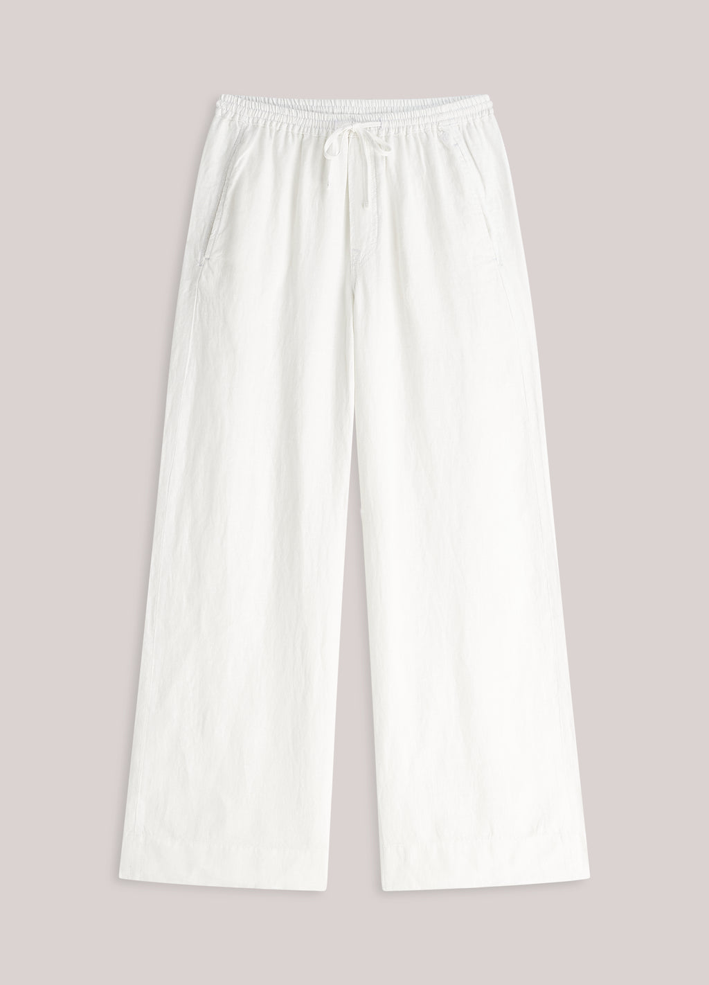 Pantalon droit 100% lin
