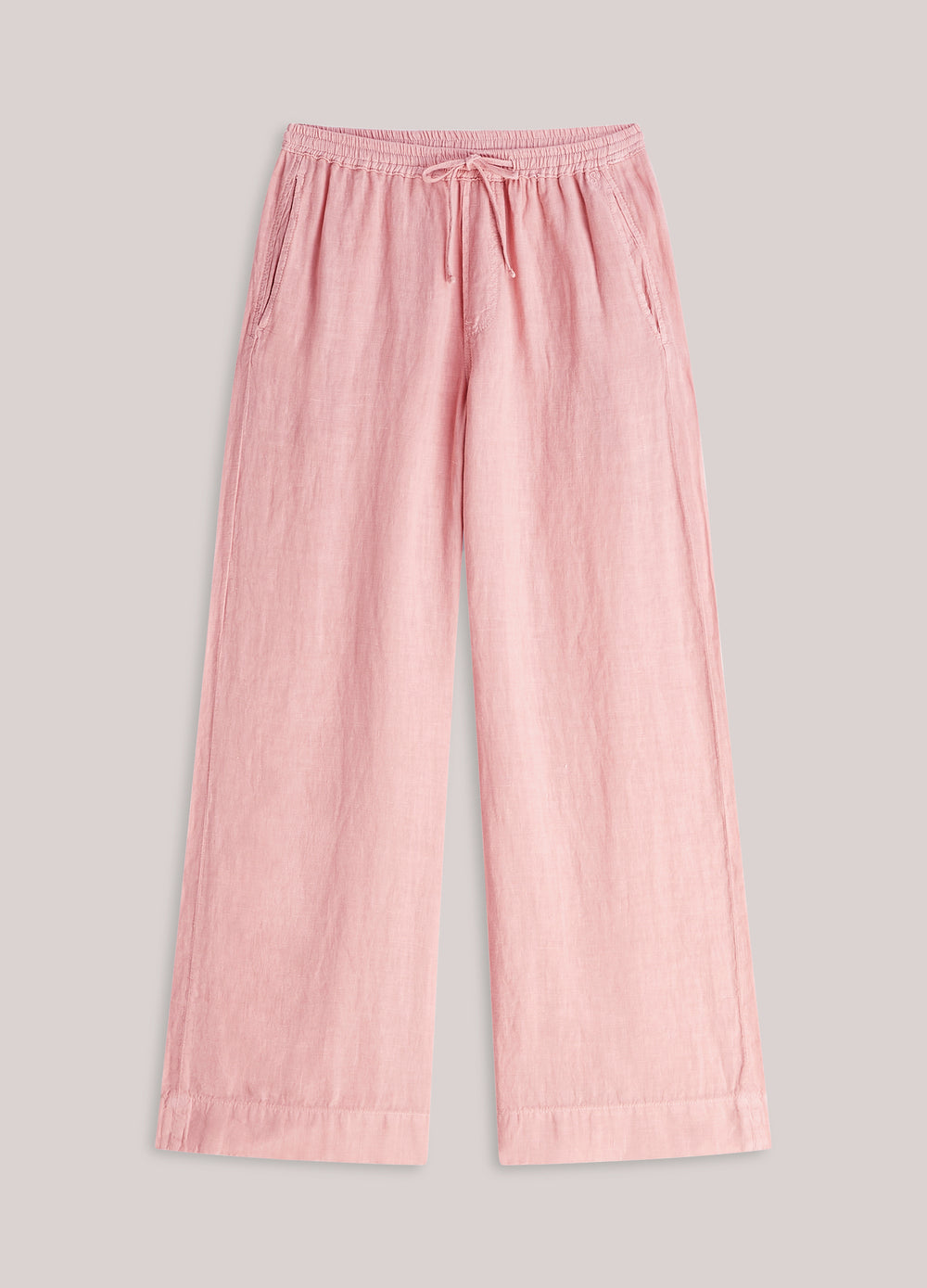 Rechte broek 100% linnen