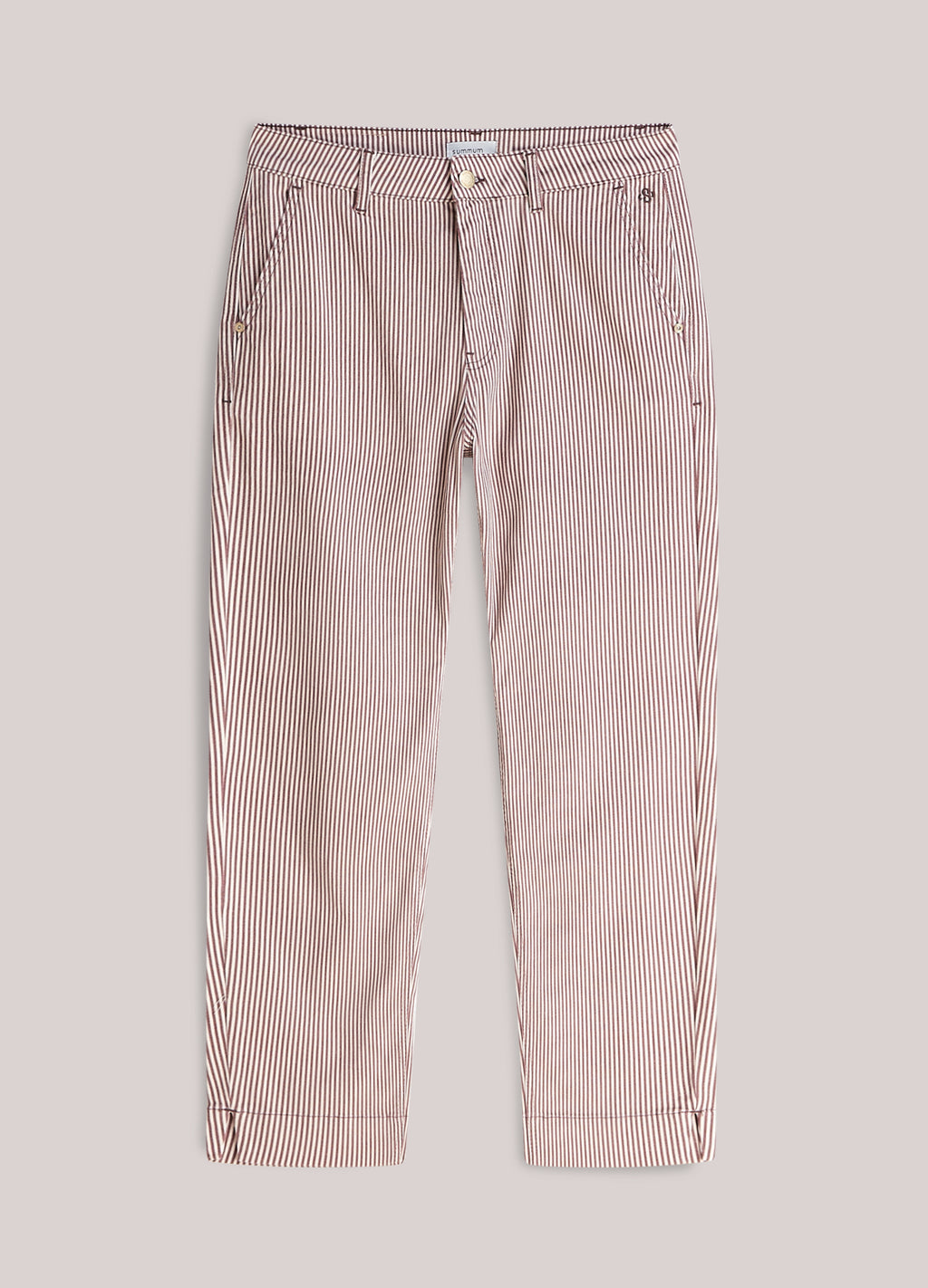 Streifen-Chino