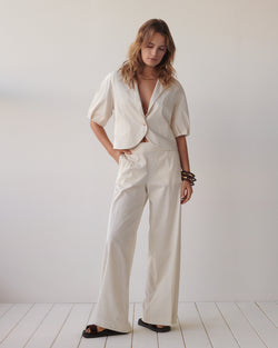 Lange broek met split