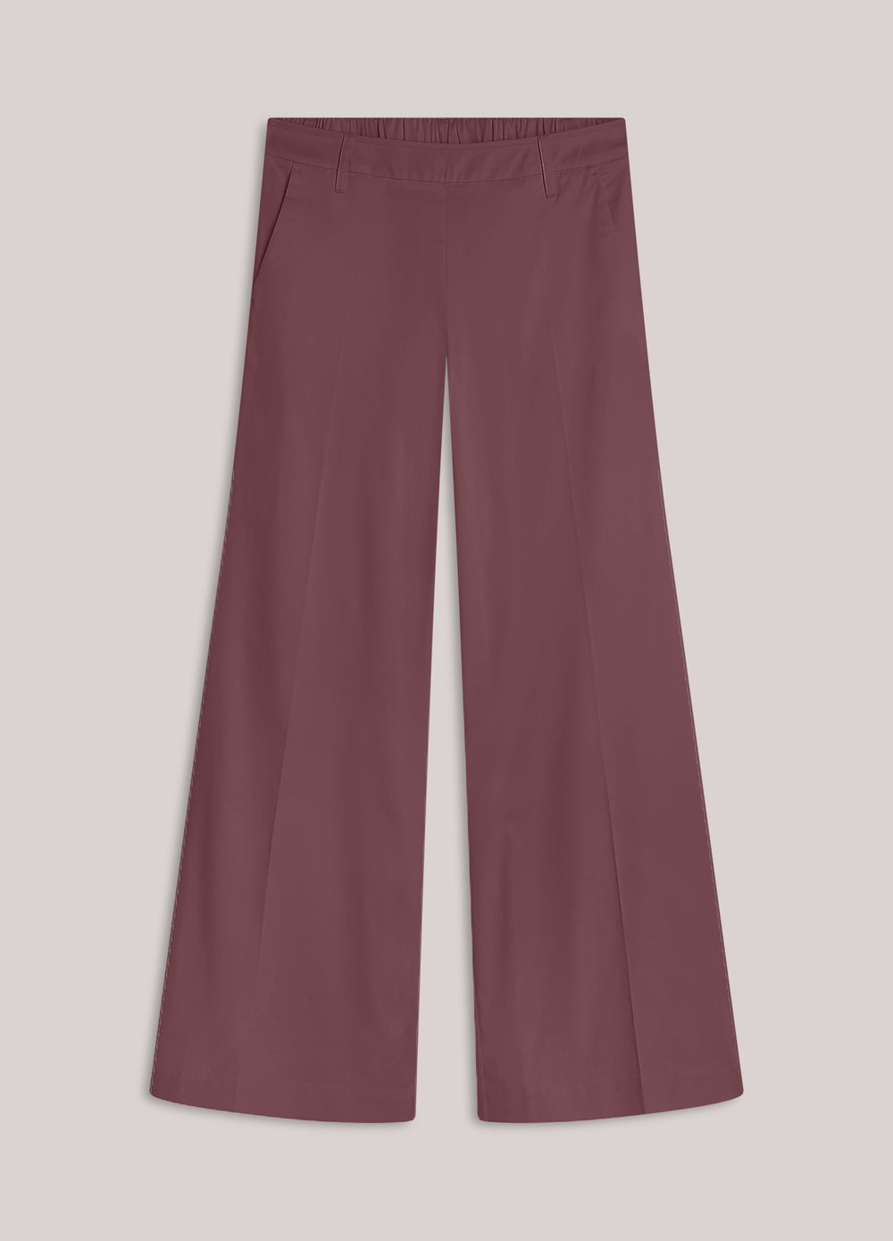 Lange broek met split