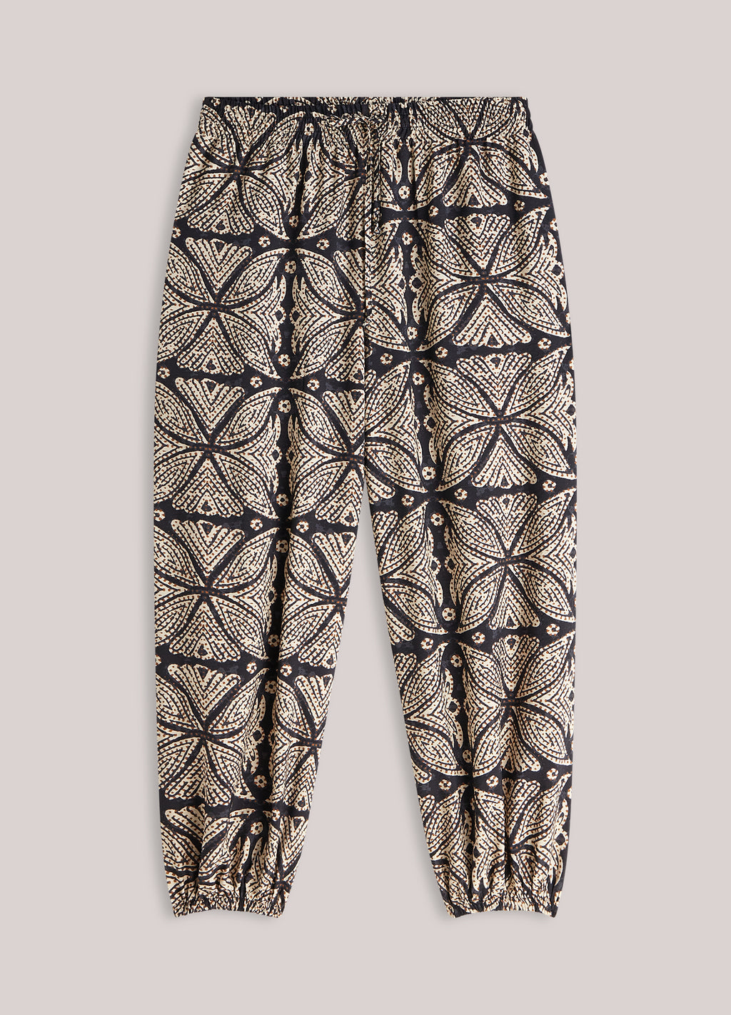 Pantalon harem imprimé