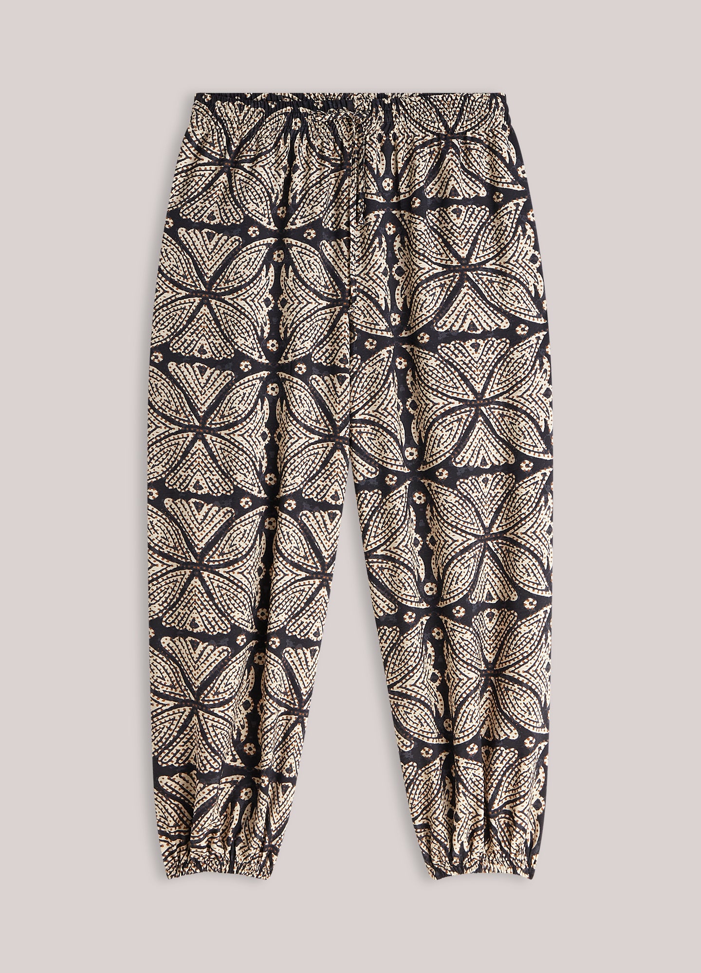 Pantalon harem imprimé