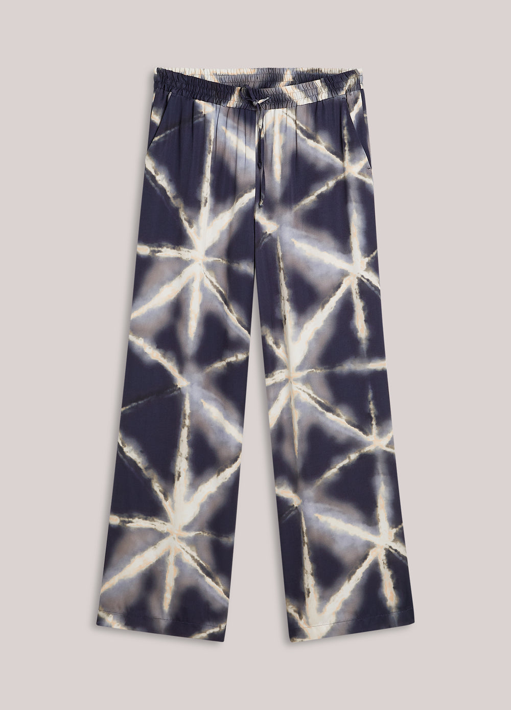 Glanzende lange broek