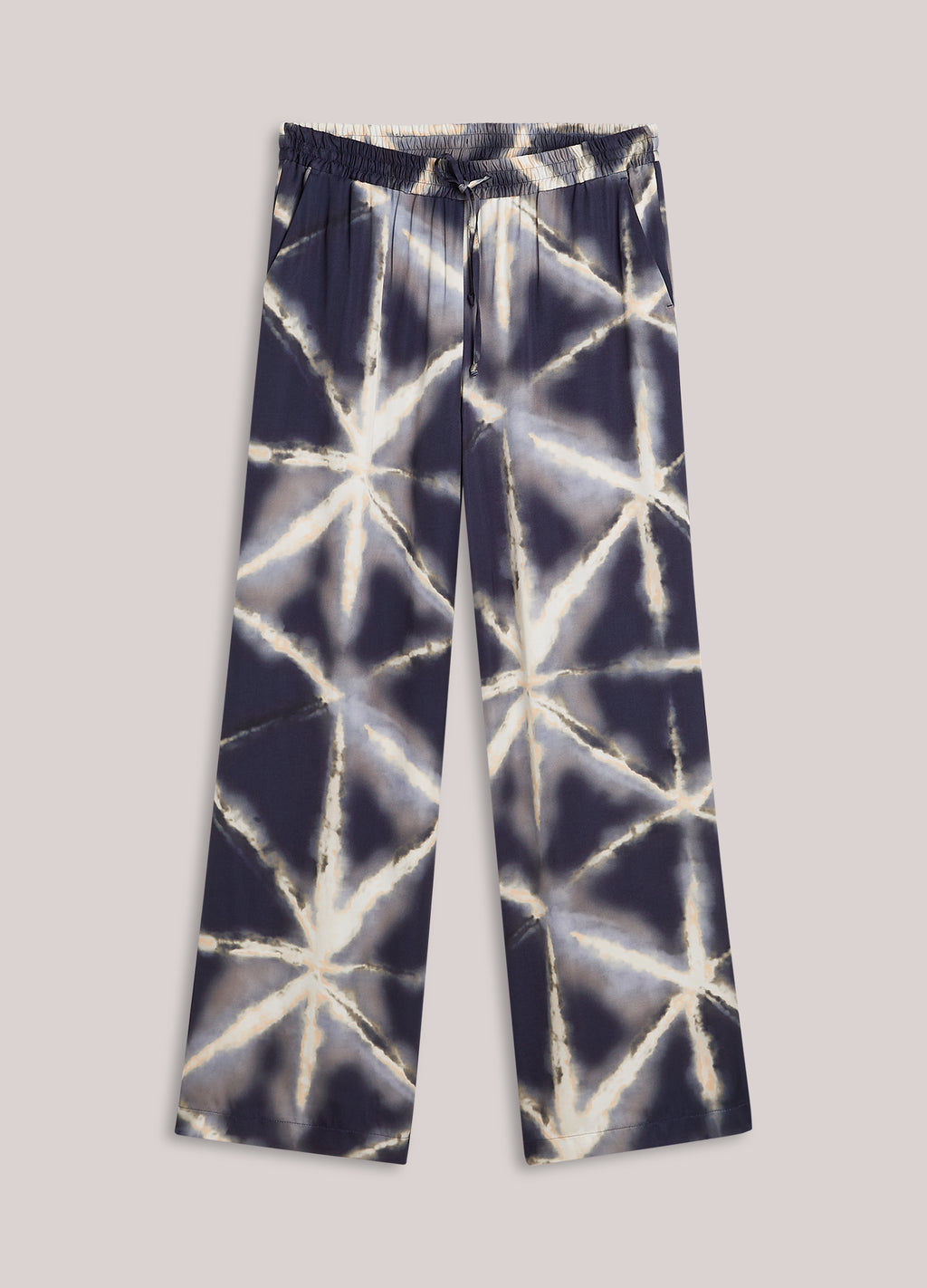 Glanzende lange broek