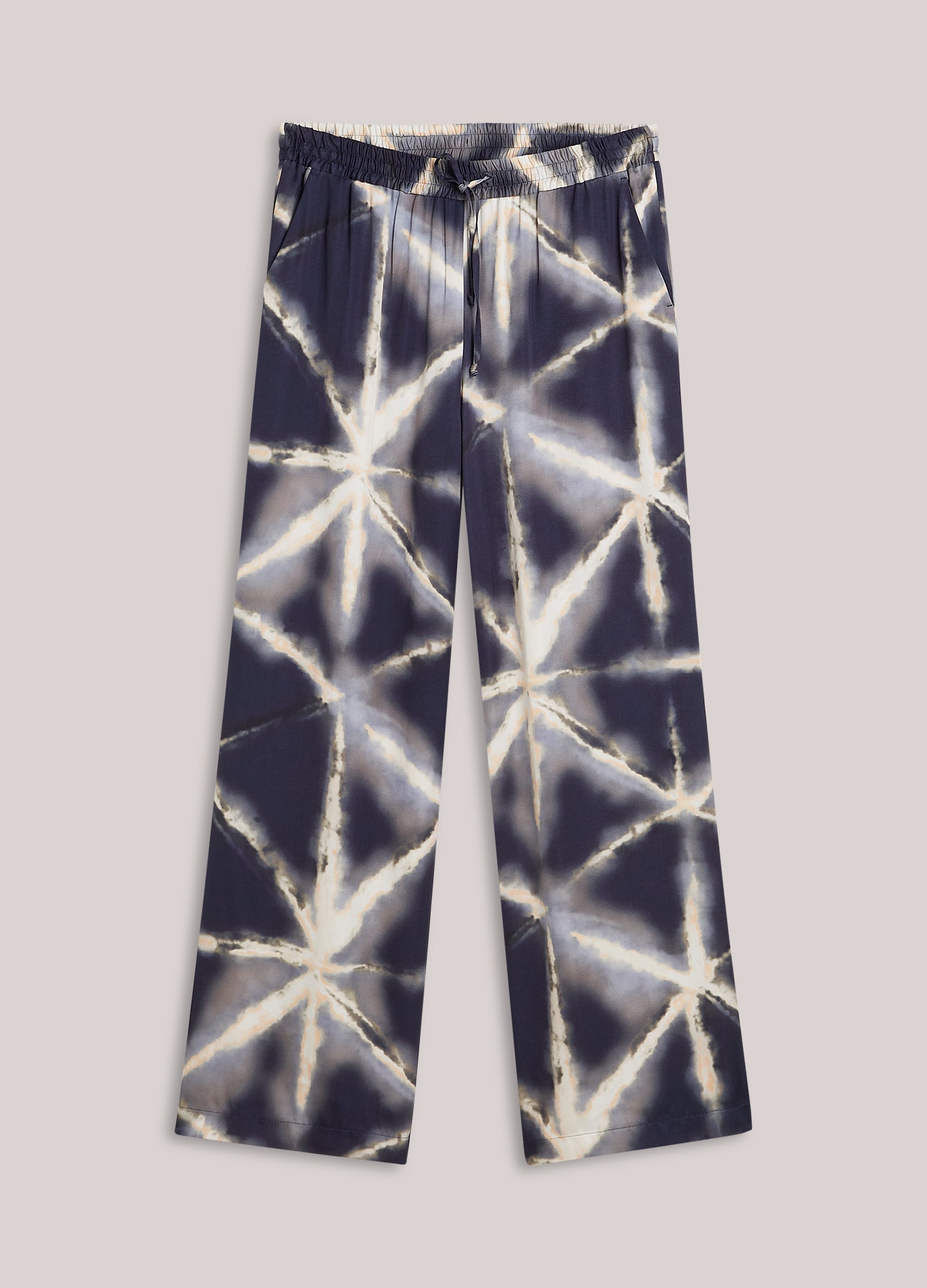Glanzende lange broek