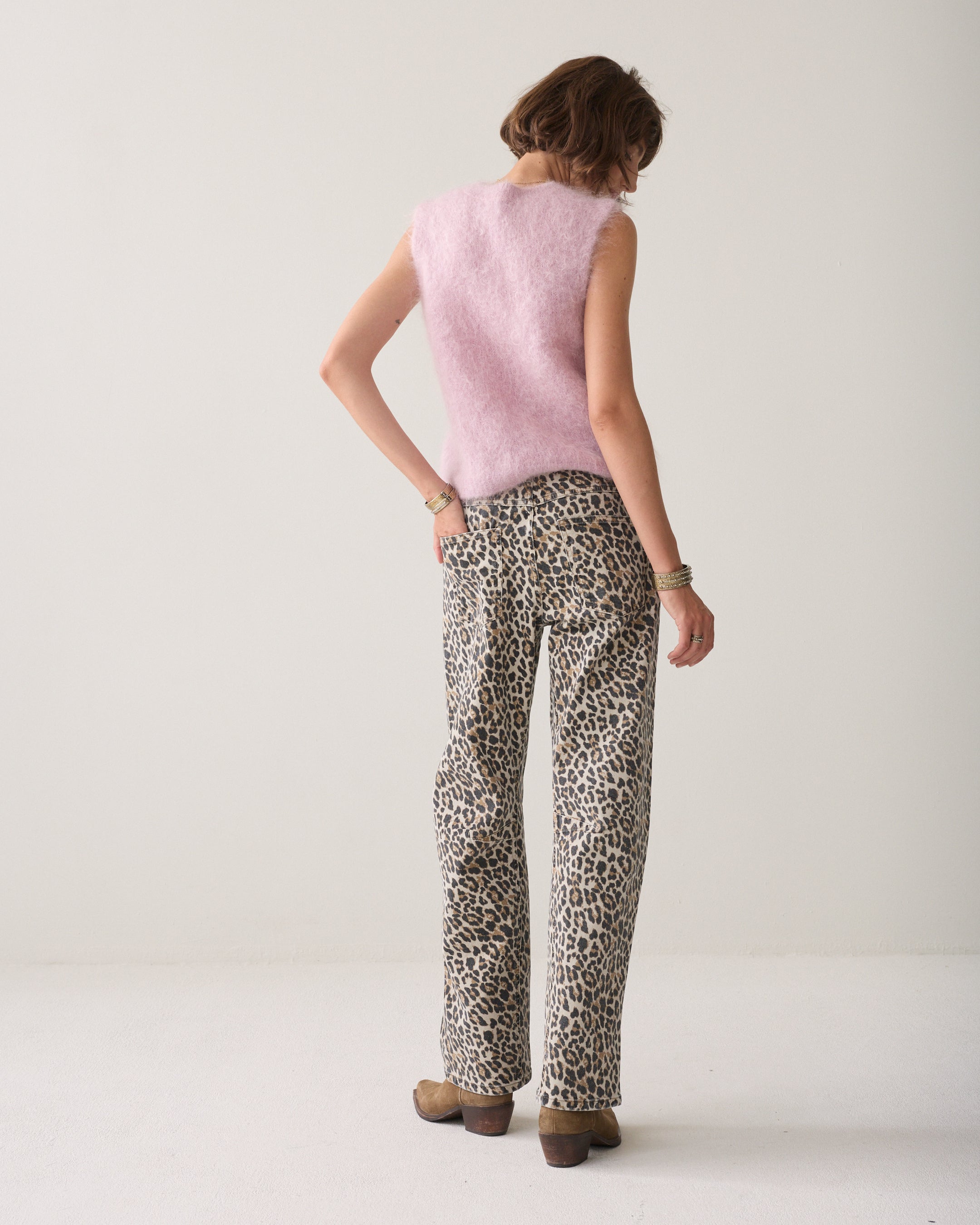 Cocoonfit broek leopard