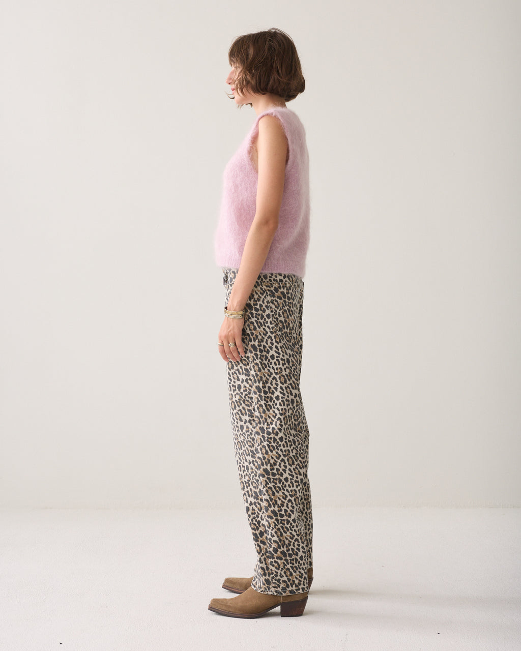 Cocoonfit broek leopard