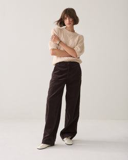 Barrelfit broek babycord