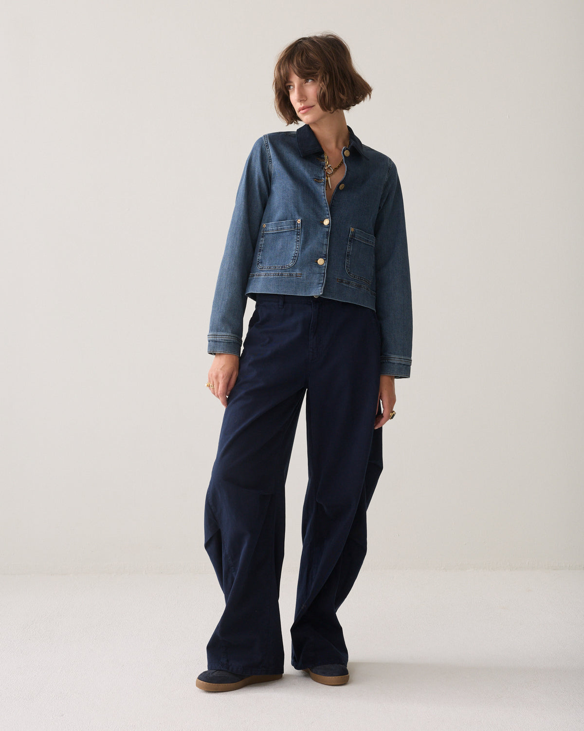 Cocoon broek twill
