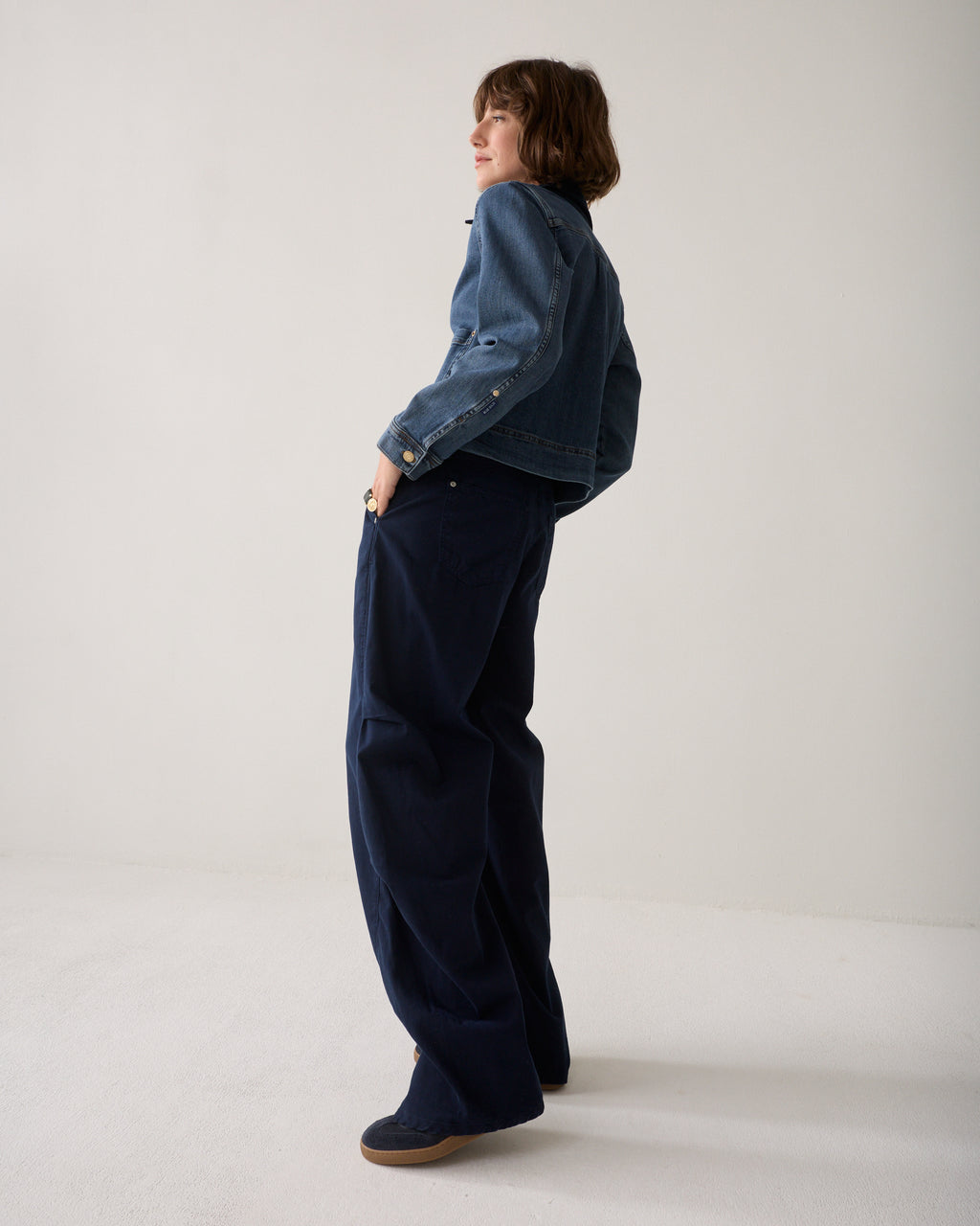 Cocoon broek twill