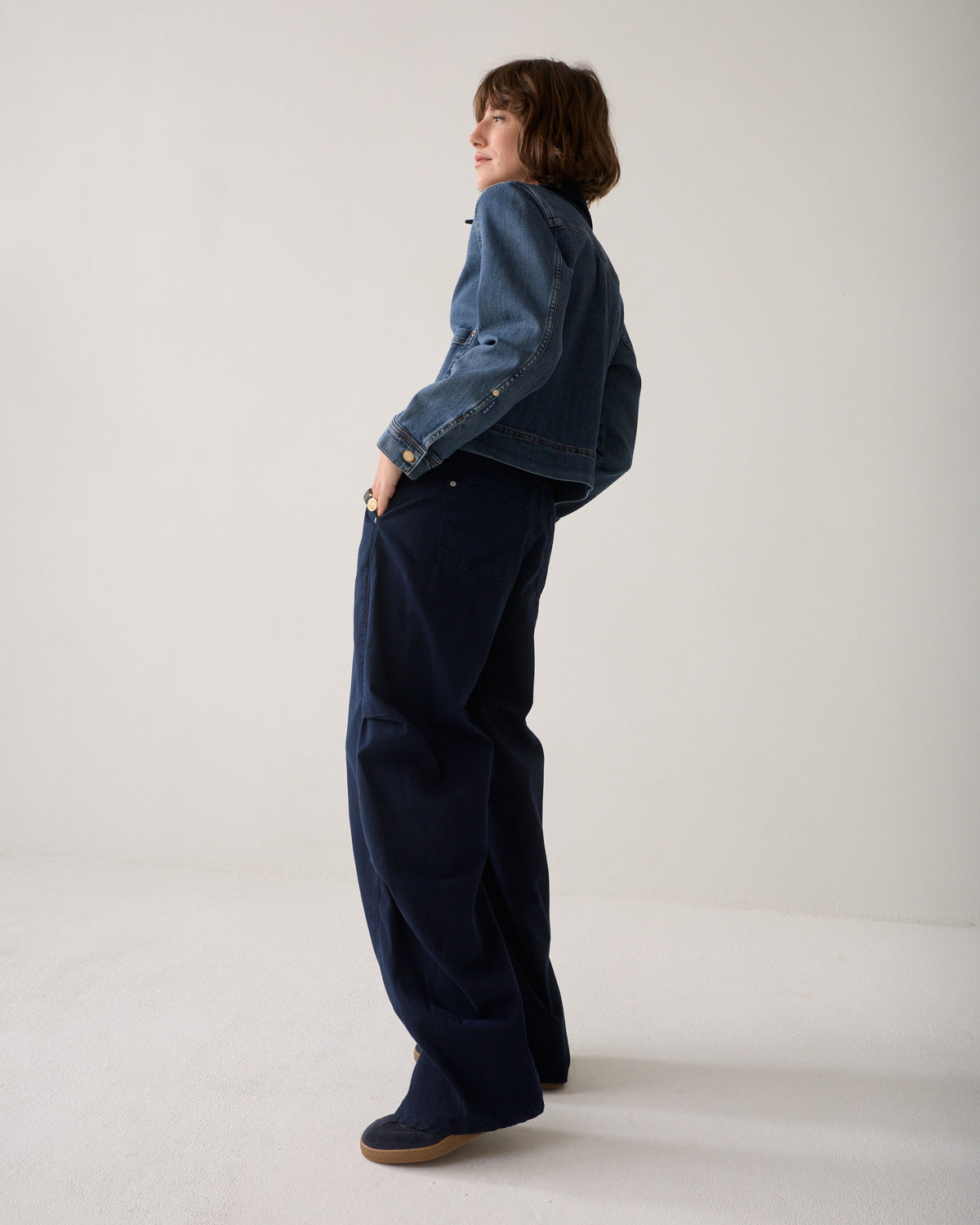 Cocoon broek twill