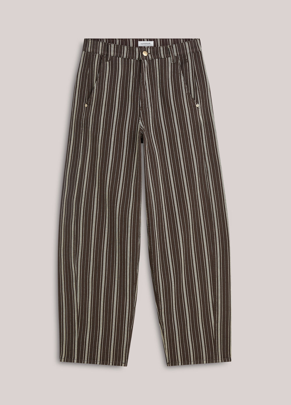 Barrel broek visgraat