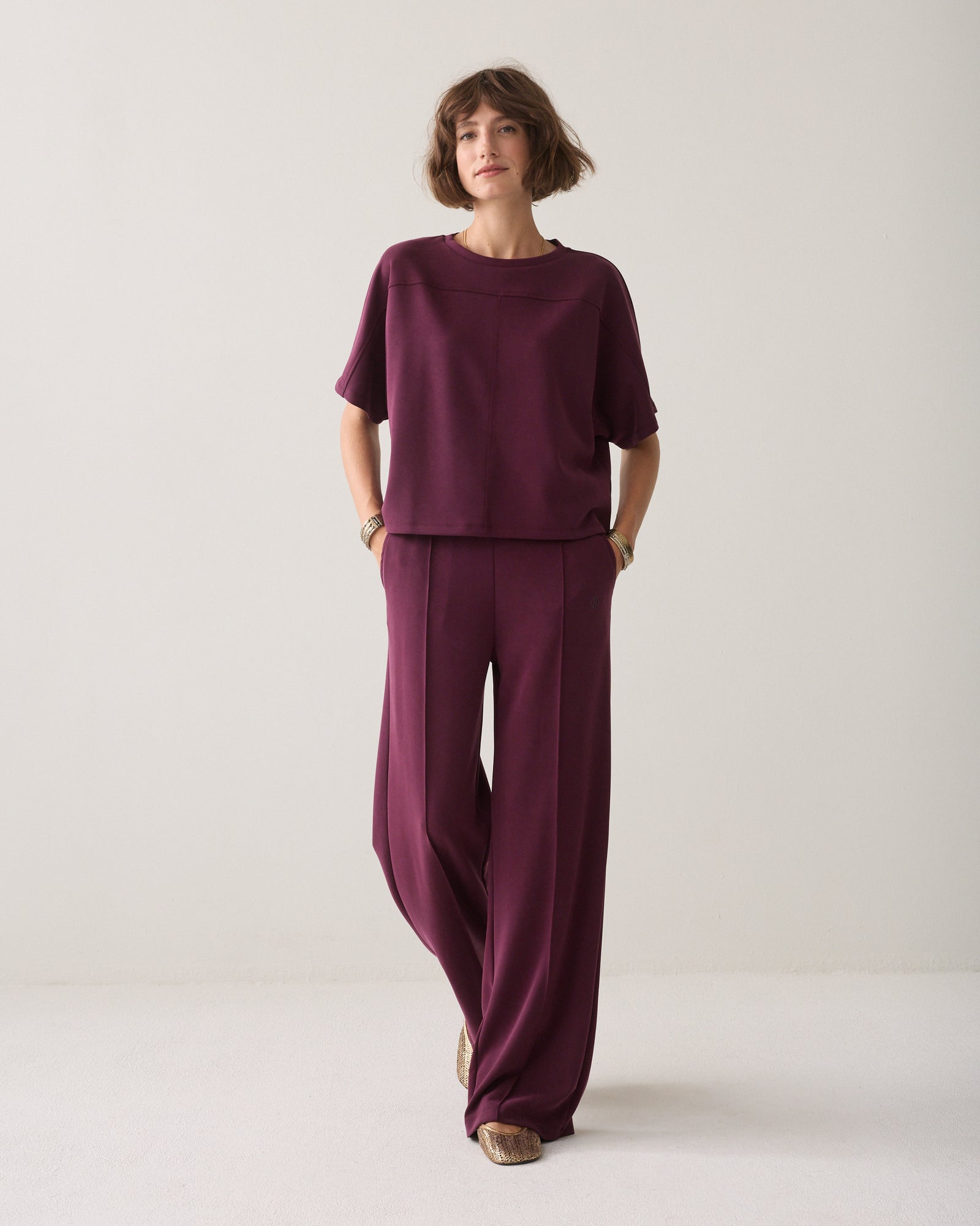 Wijde broek soft scuba