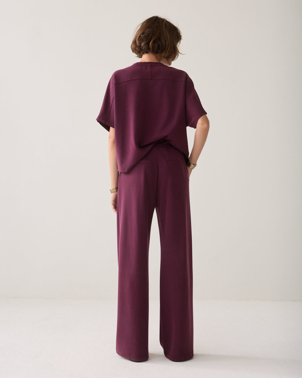 Pantalon large soft scuba