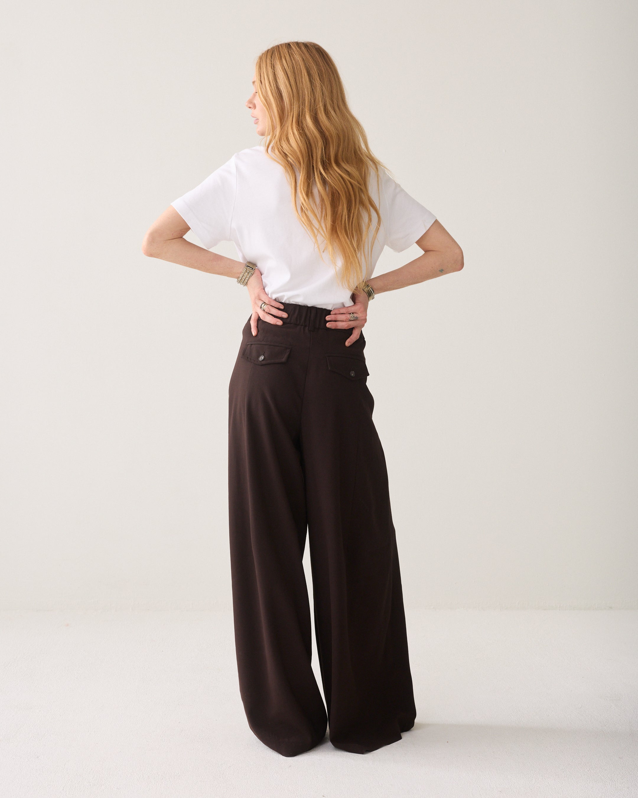 Megawijde broek