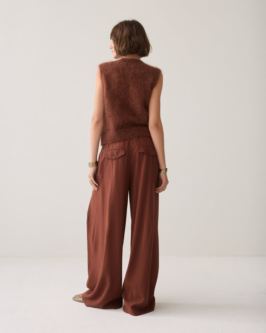 Megawijde broek