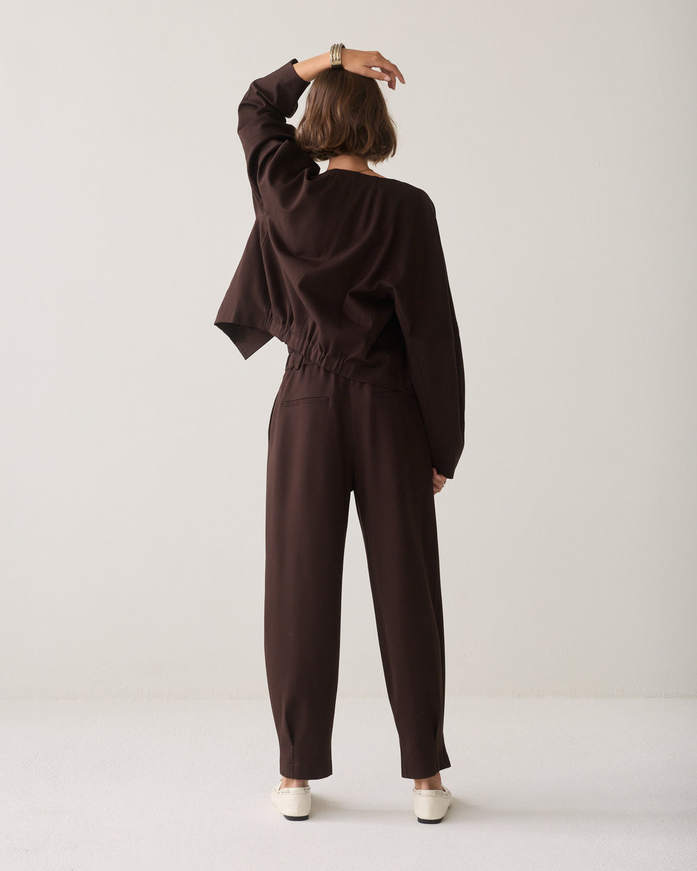 Tapered broek punto milano