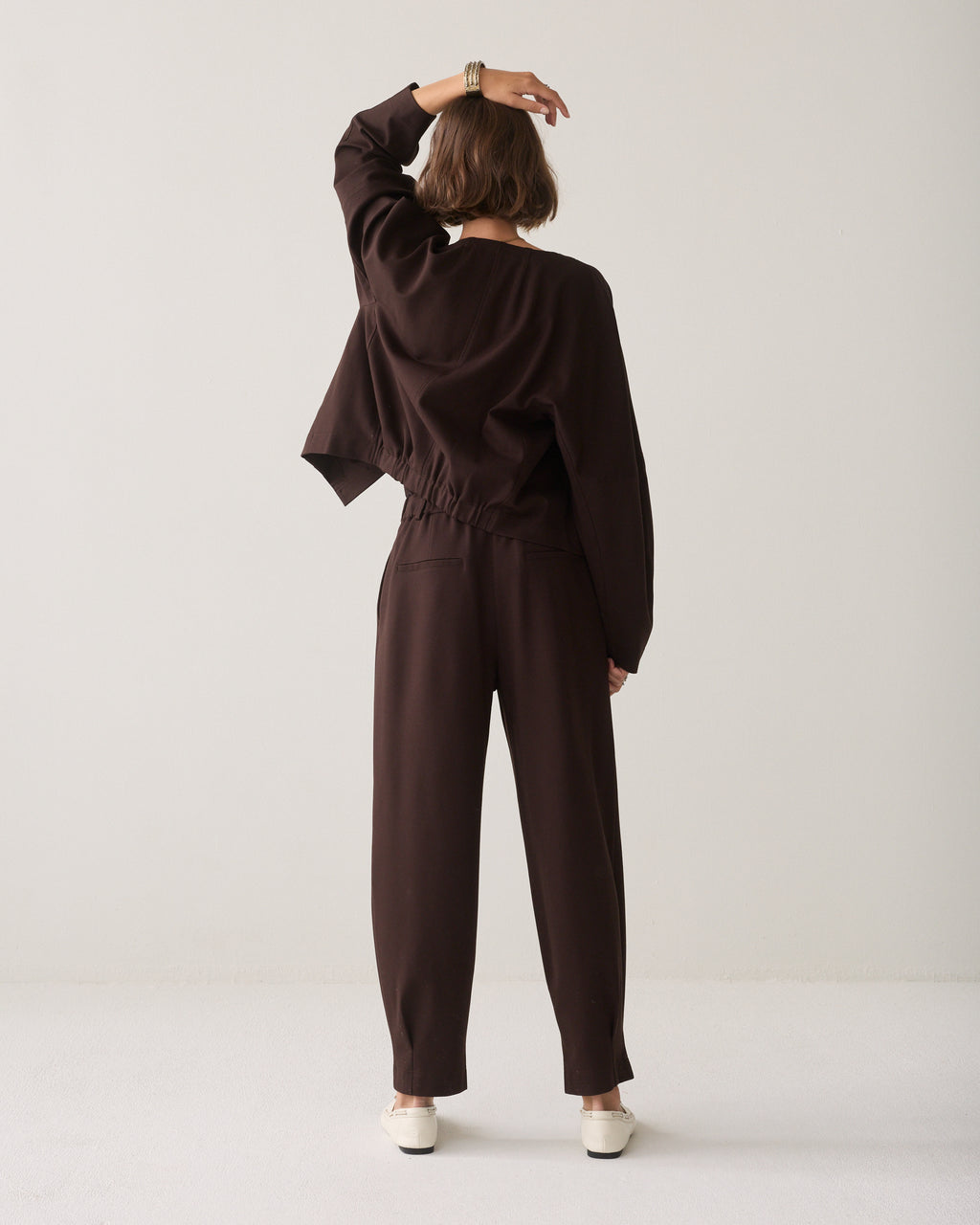 Tapered broek punto milano