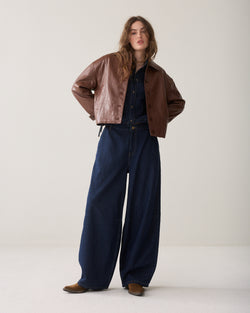 Balloonfit broek lichte twill