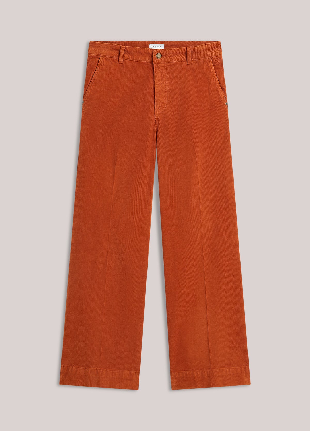 Pantalon évasé babycord