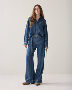 Straight jeans Tencel denim