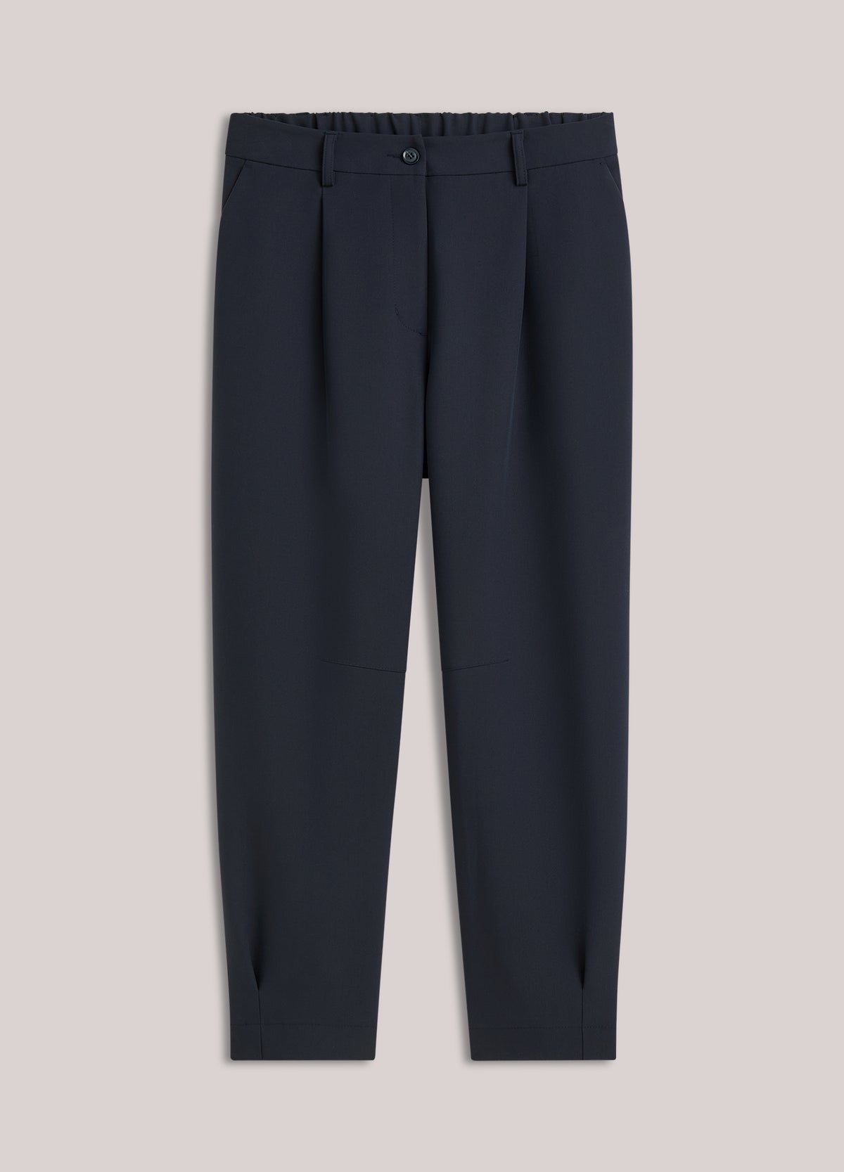Tapered foam trousers