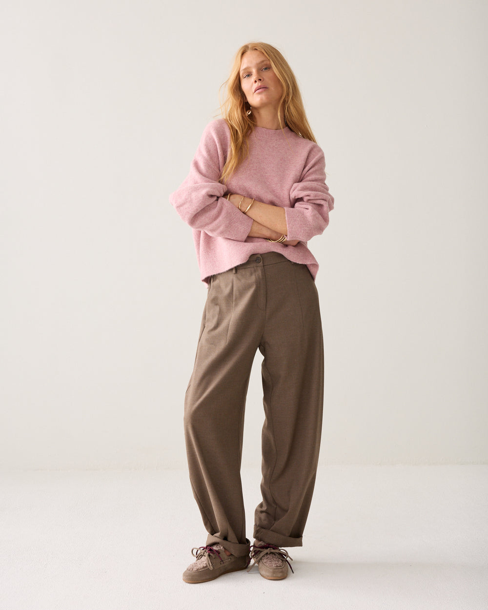 Barrelfit pantalon twill