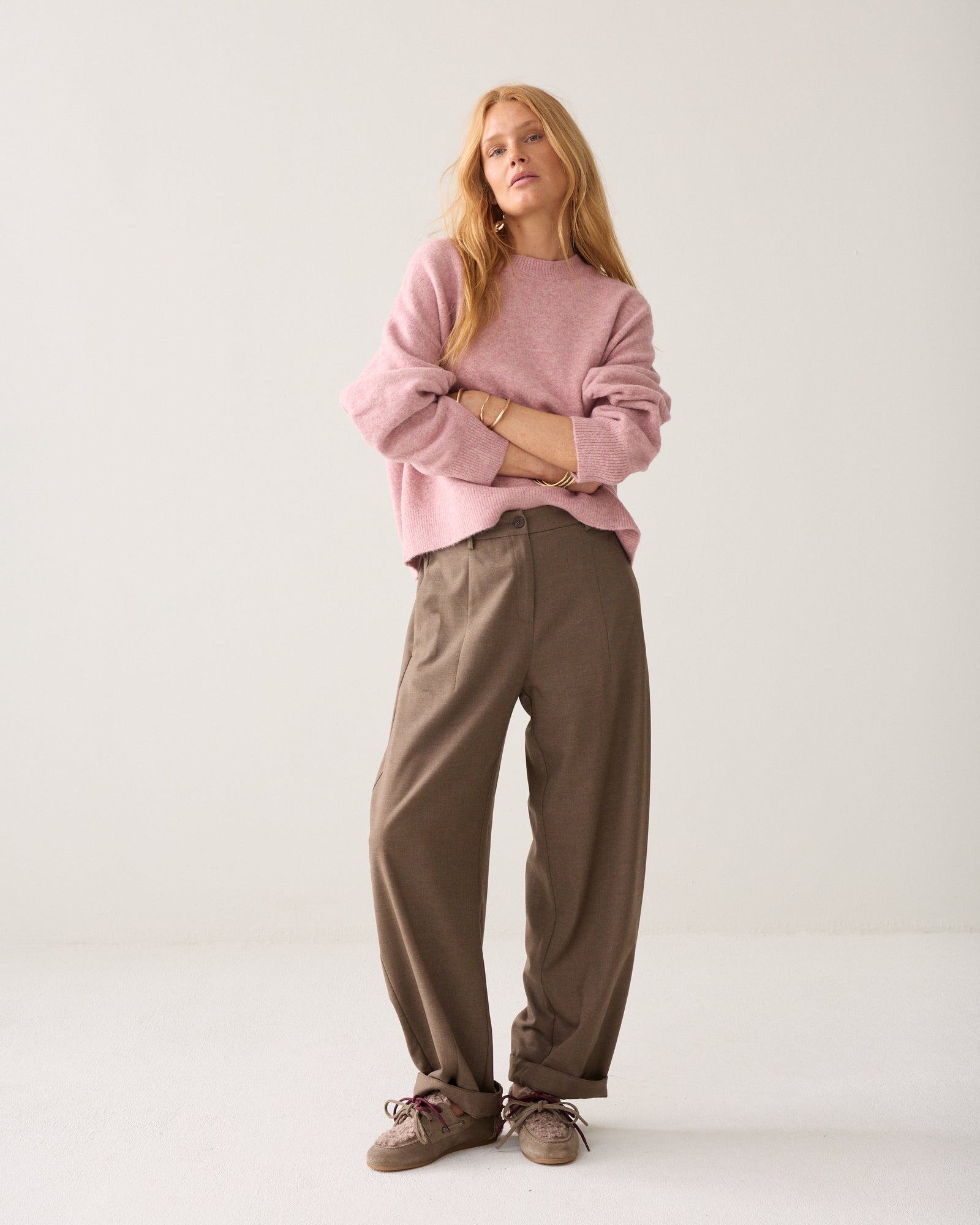 Barrelfit pantalon twill