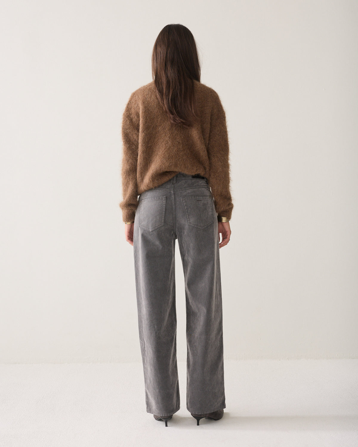 Straight Leg Jeans Flockprint