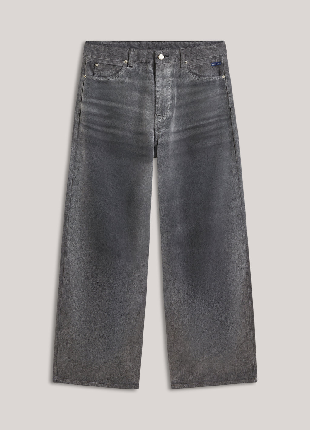 Straight Leg Jeans Flockprint