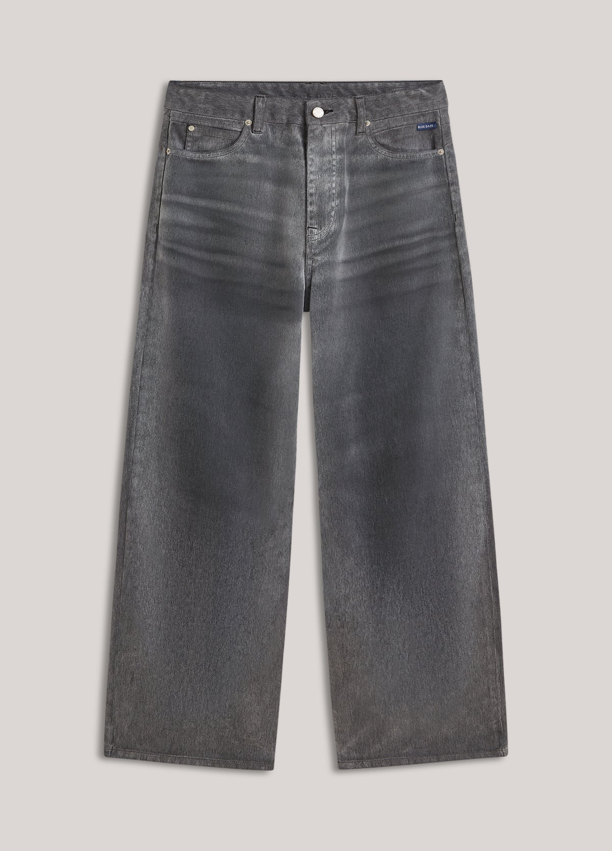 Straight Leg Jeans Flockprint