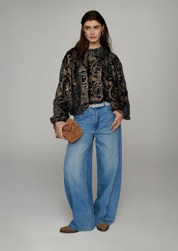 Vintage barrel-fit jeans