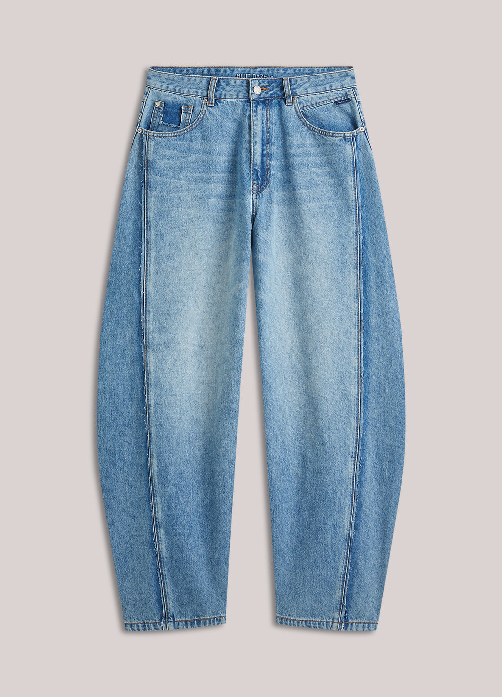 Vintage barrel-fit jeans