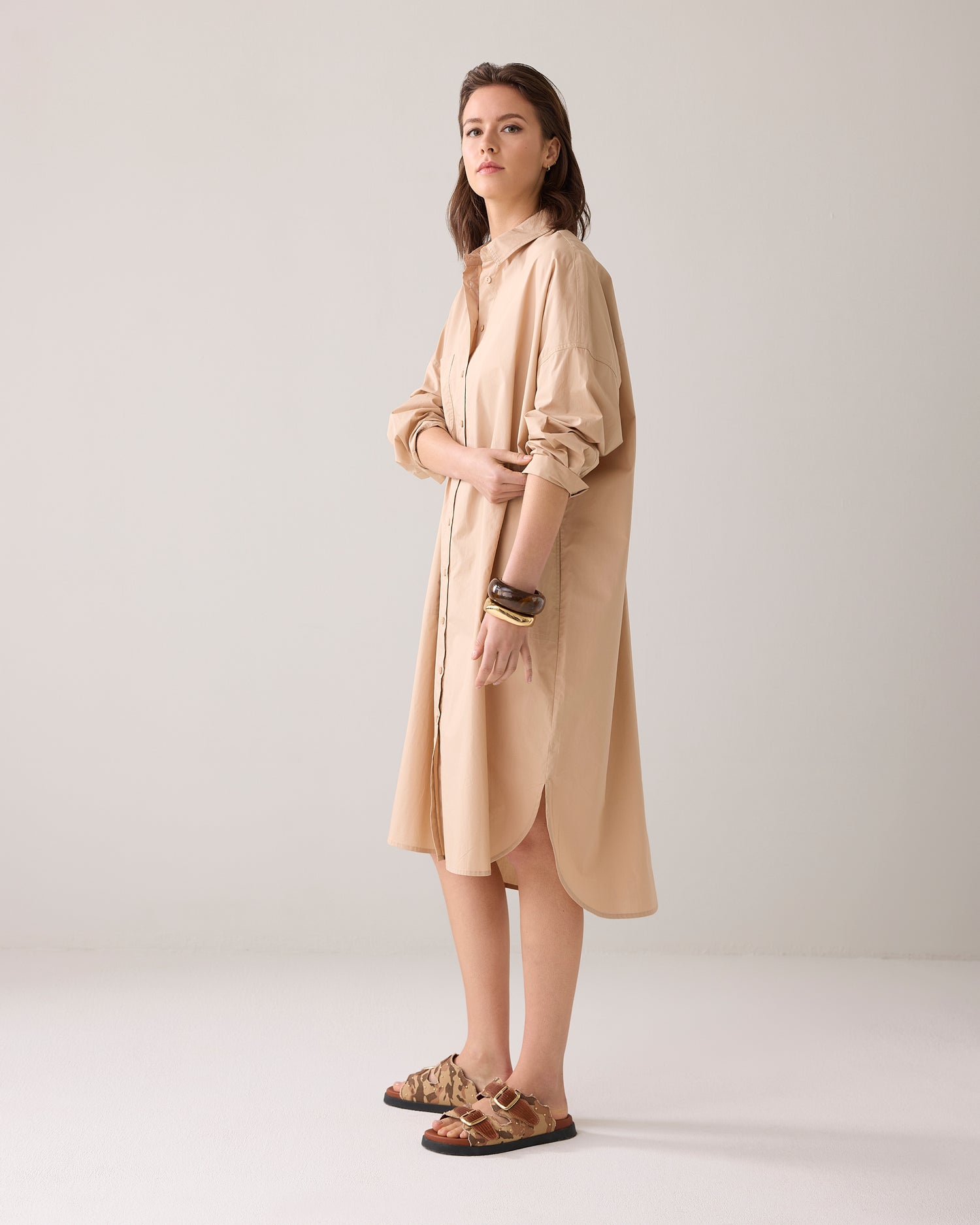 Oversize-Hemdkleid
