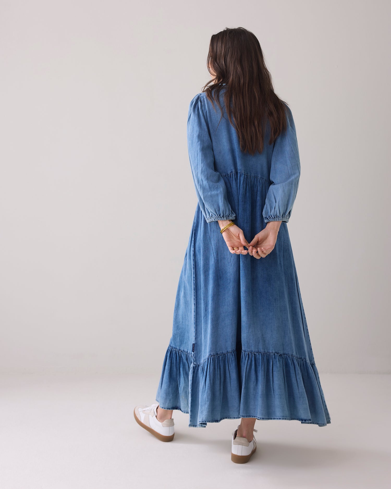 Maxi Spijkerjurk Denim Maxi Jurk Denim Jurk Oversized – Summum