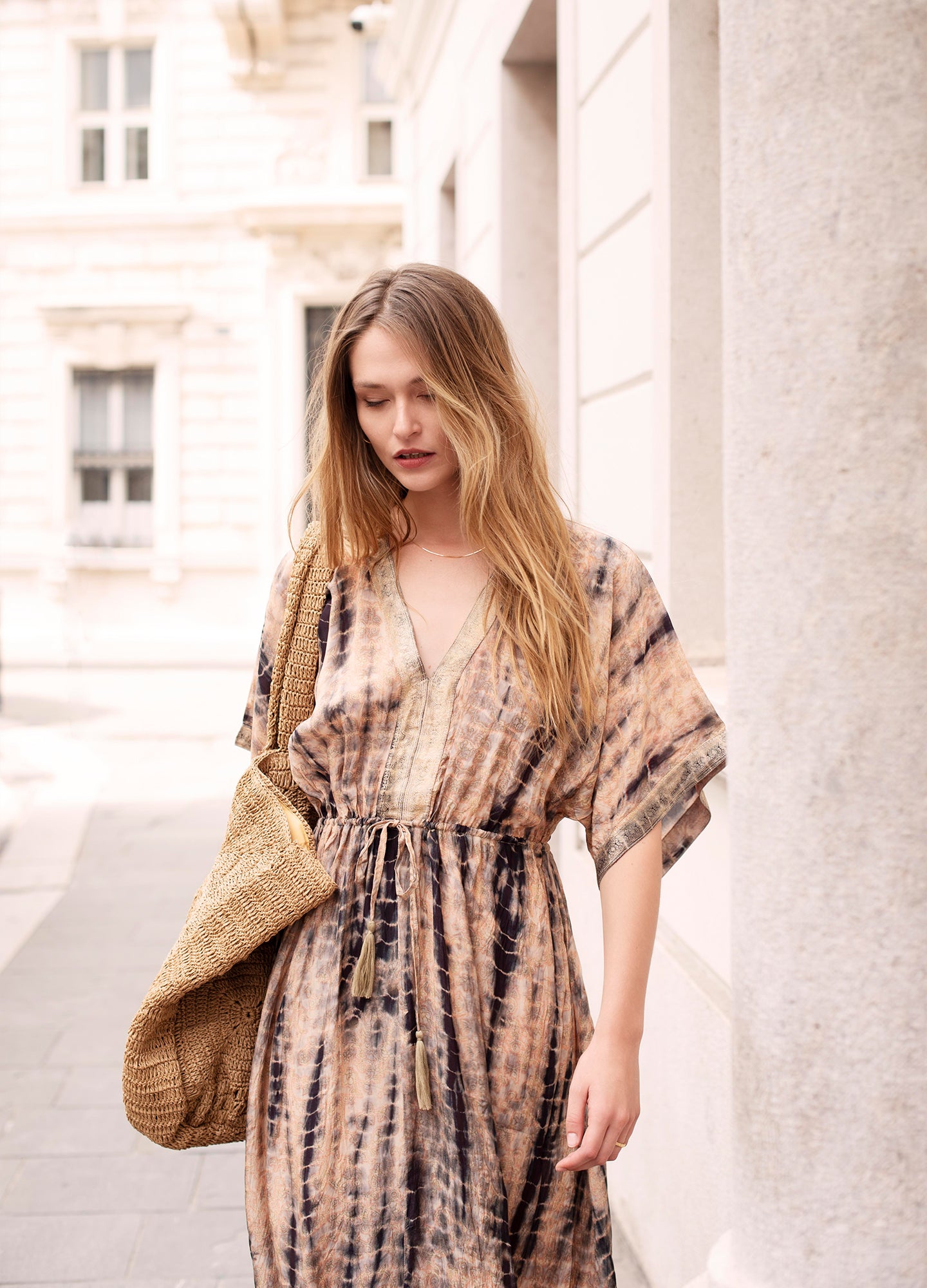 Flowy maxi dress Summum Flowy maxi dress Summum