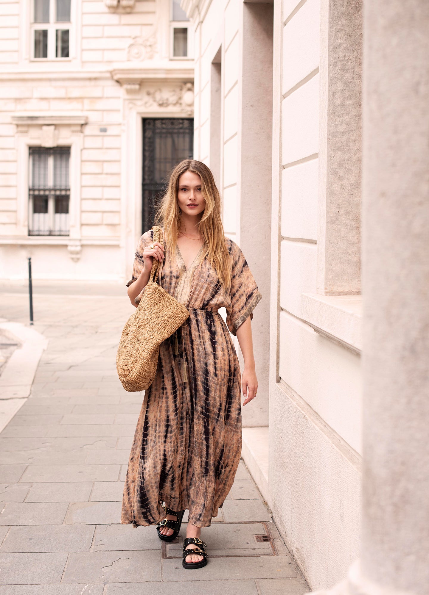Flowy Maxikleid