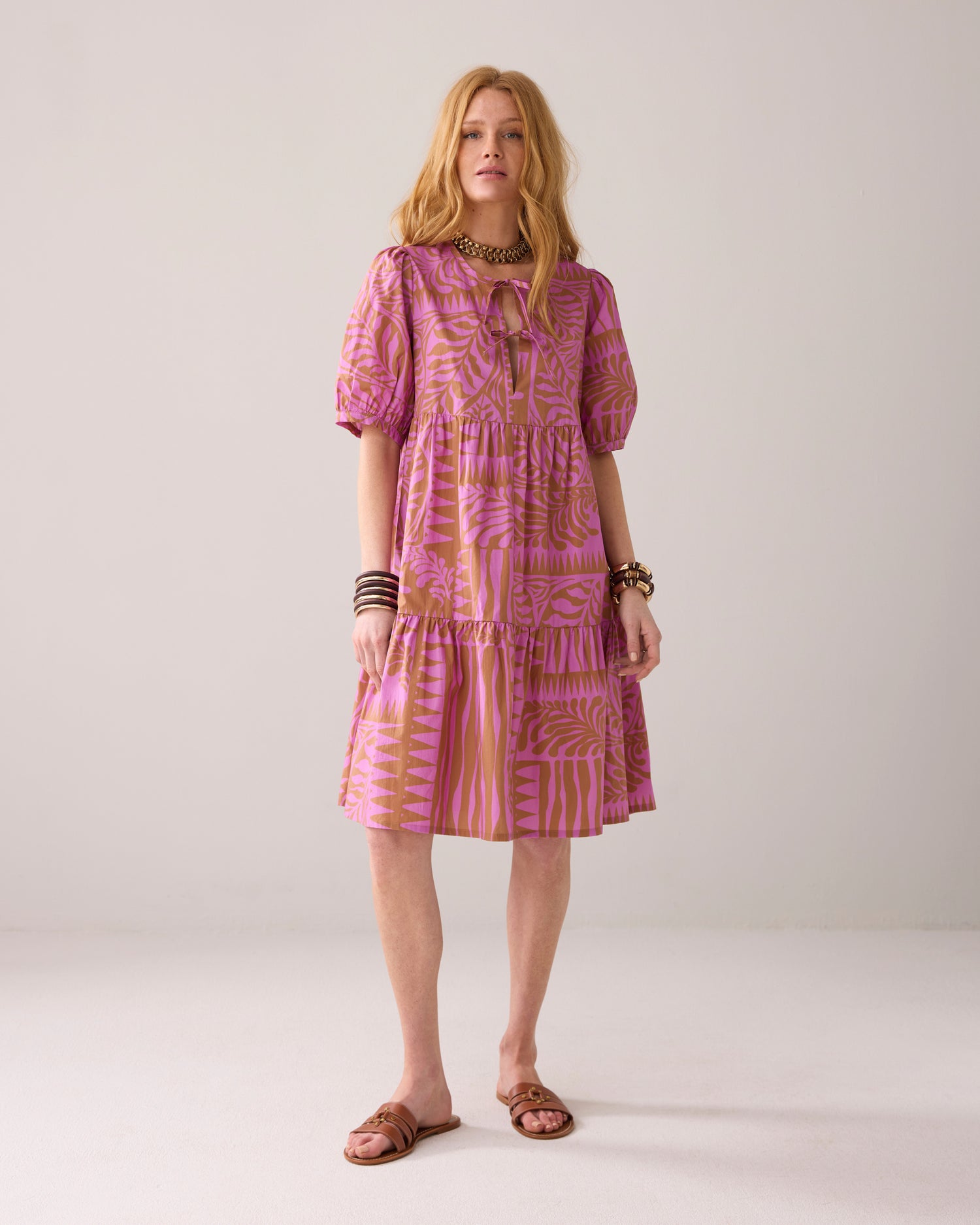 Strokenjurk two-tone
