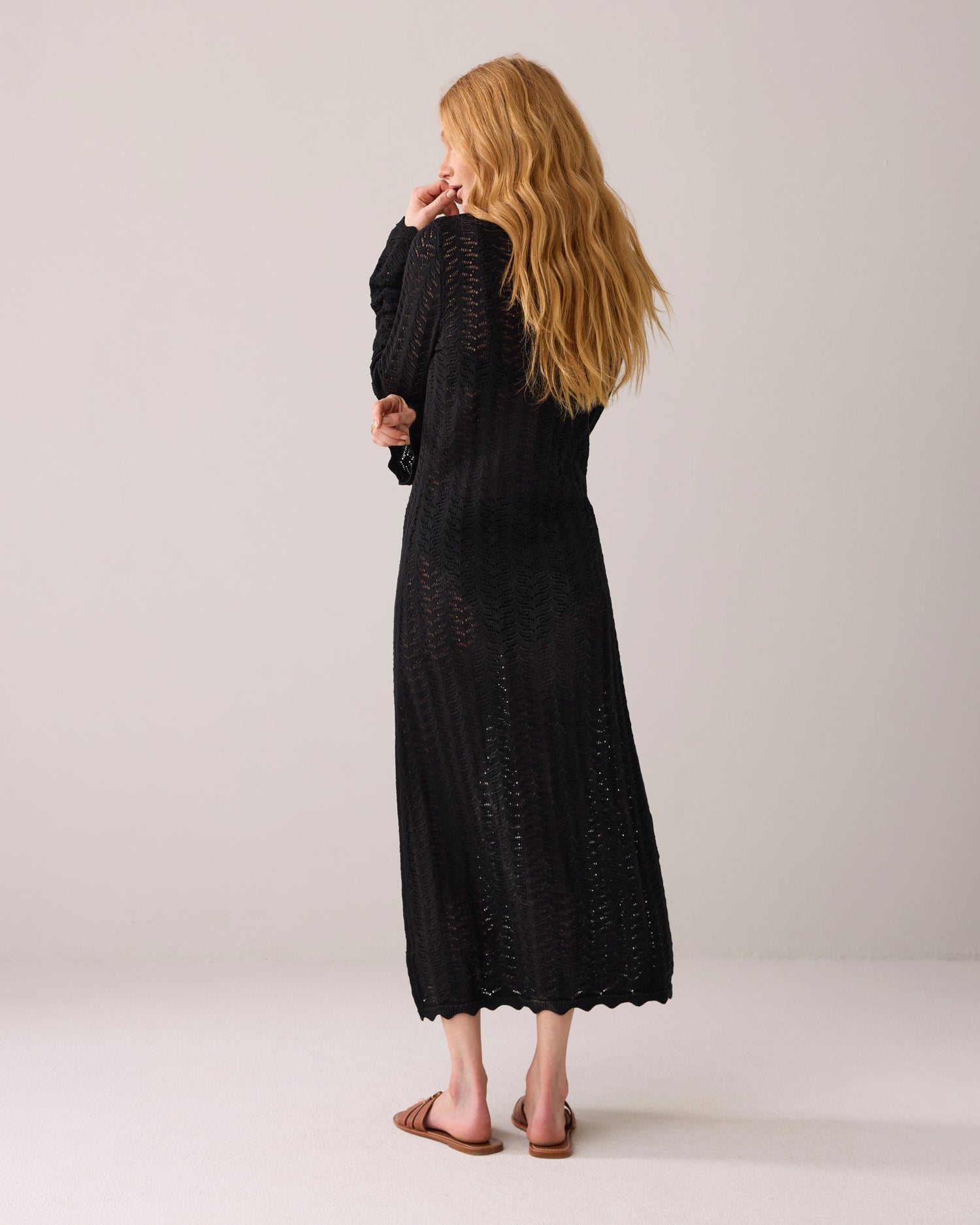 Long ajour dress