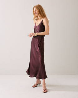 Robe à bretelles fines