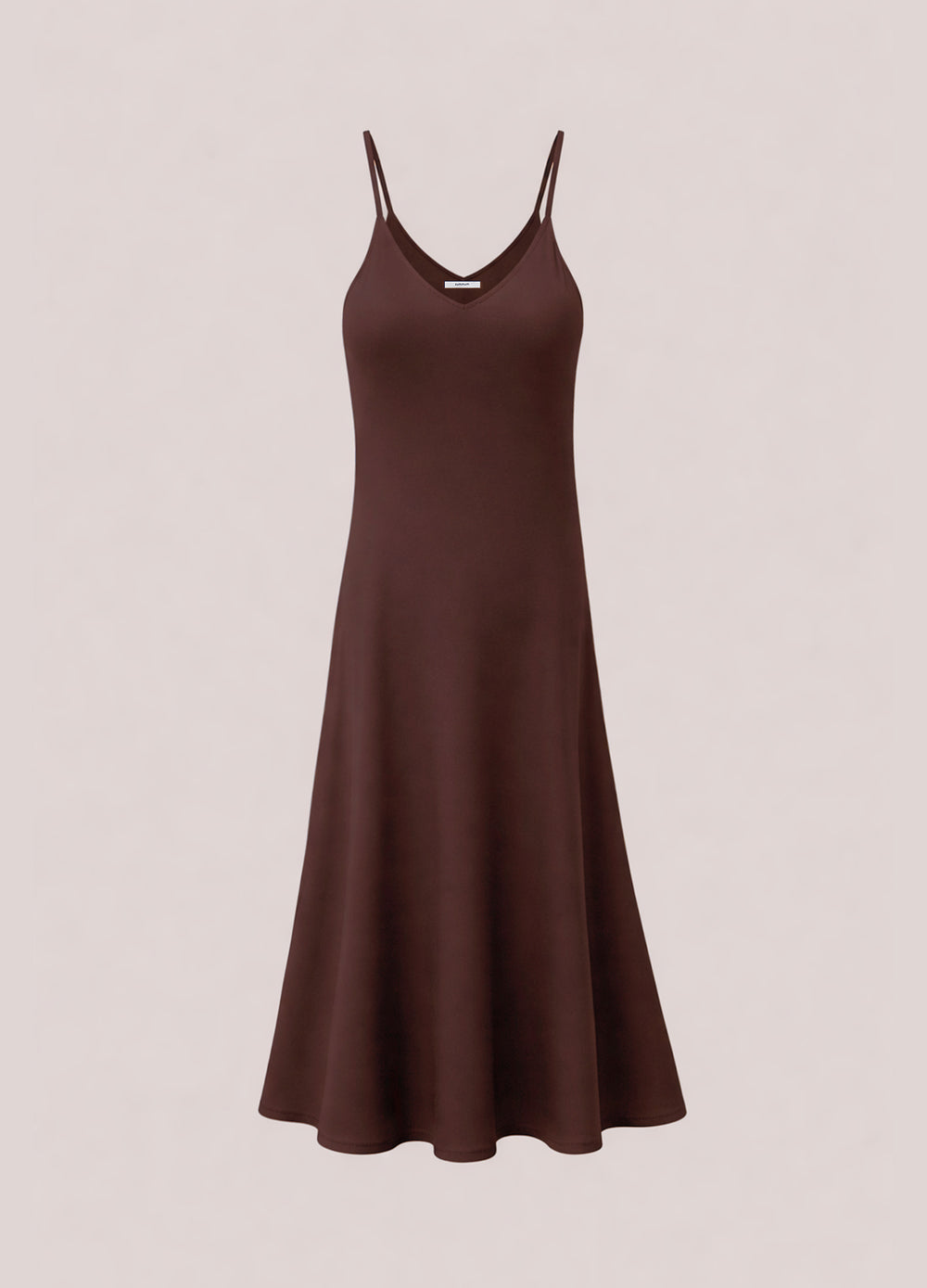 Robe à bretelles fines