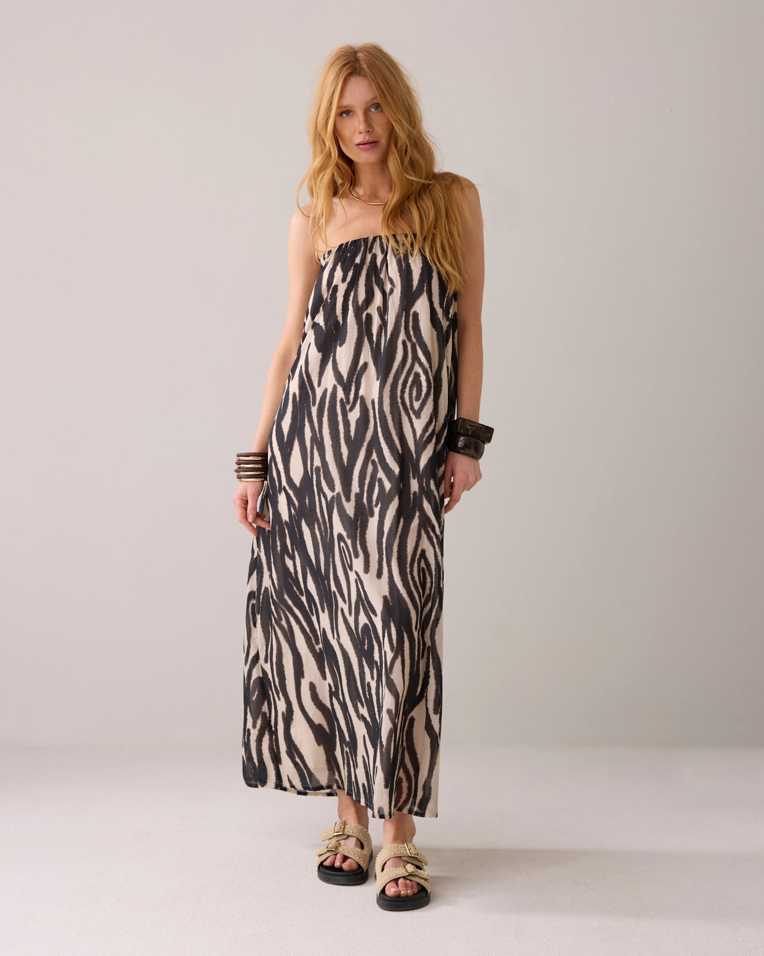 Maxikleid mit Print