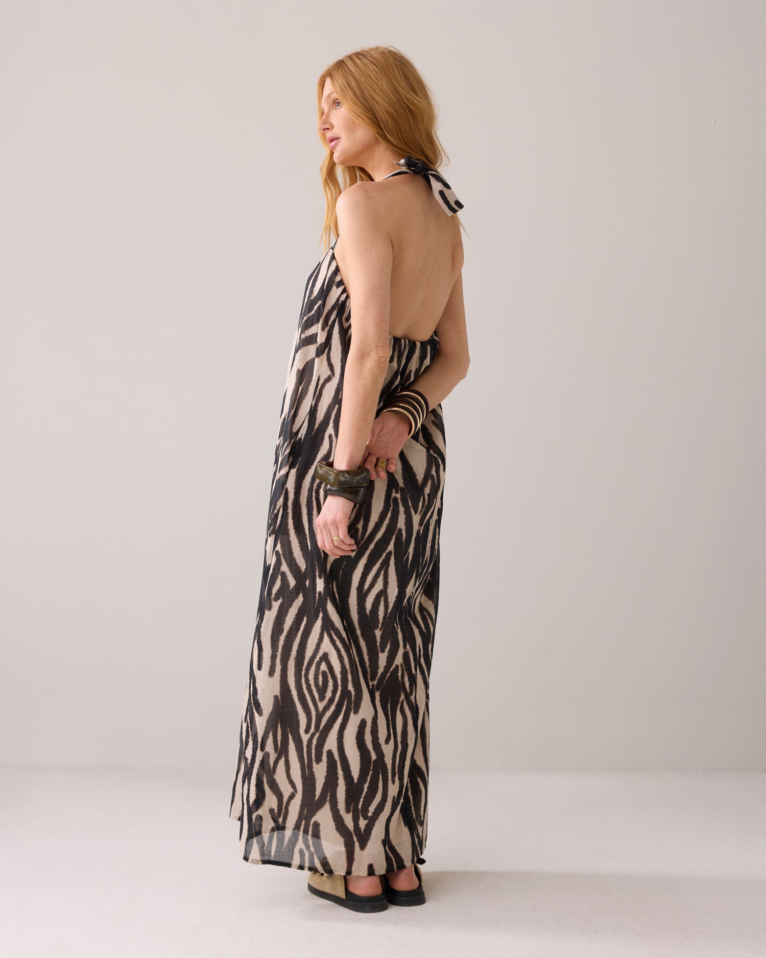 Maxikleid mit Print