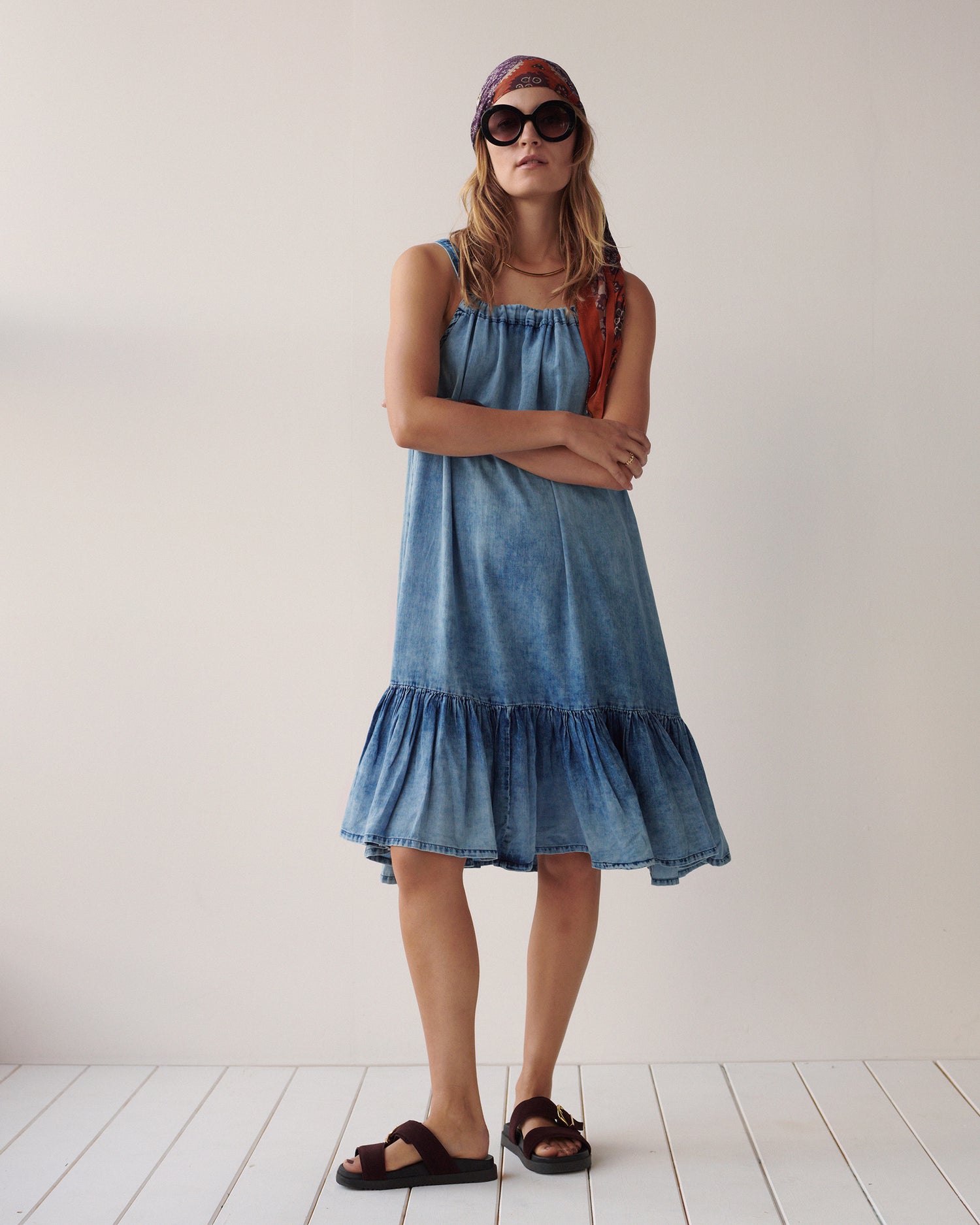 A-lijn bohemian jurk